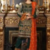 Areesha Grassy Orange 03 Formal Collection Vol-Ix