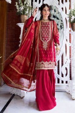 (product) Motifz 3134-Zohra Embroidered Jacquard Collection