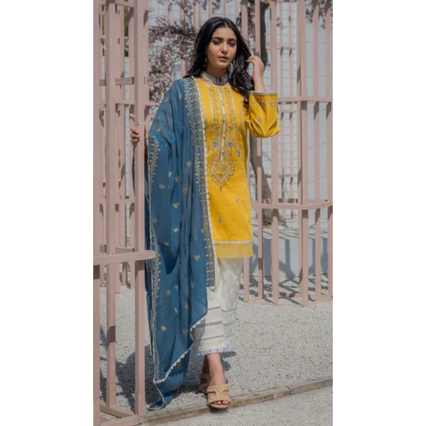 Puri Fabrics D-09-D Sanam Saeed Collection