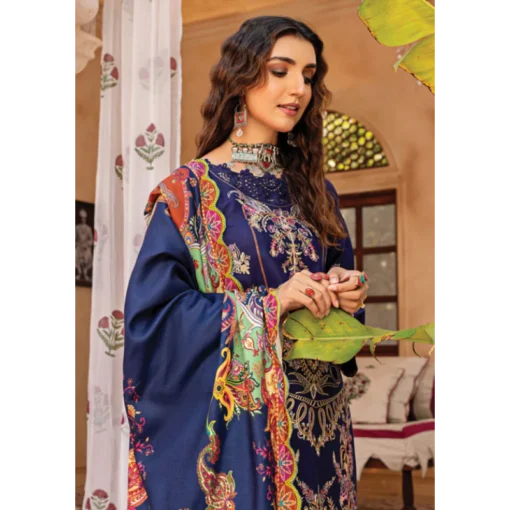 Rubaaiyat Arzoo (A) Embroidered Khaddar Collection