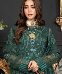 Janique D 012 Emerald Formal Embroidered Collection