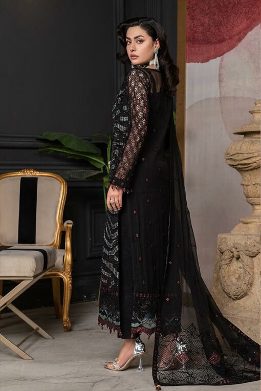 Janique D 018 Midnight Glamour Formal Embroidered Collection
