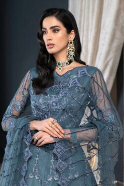 Janique D 020 Graphite Grace Formal Embroidered Collection