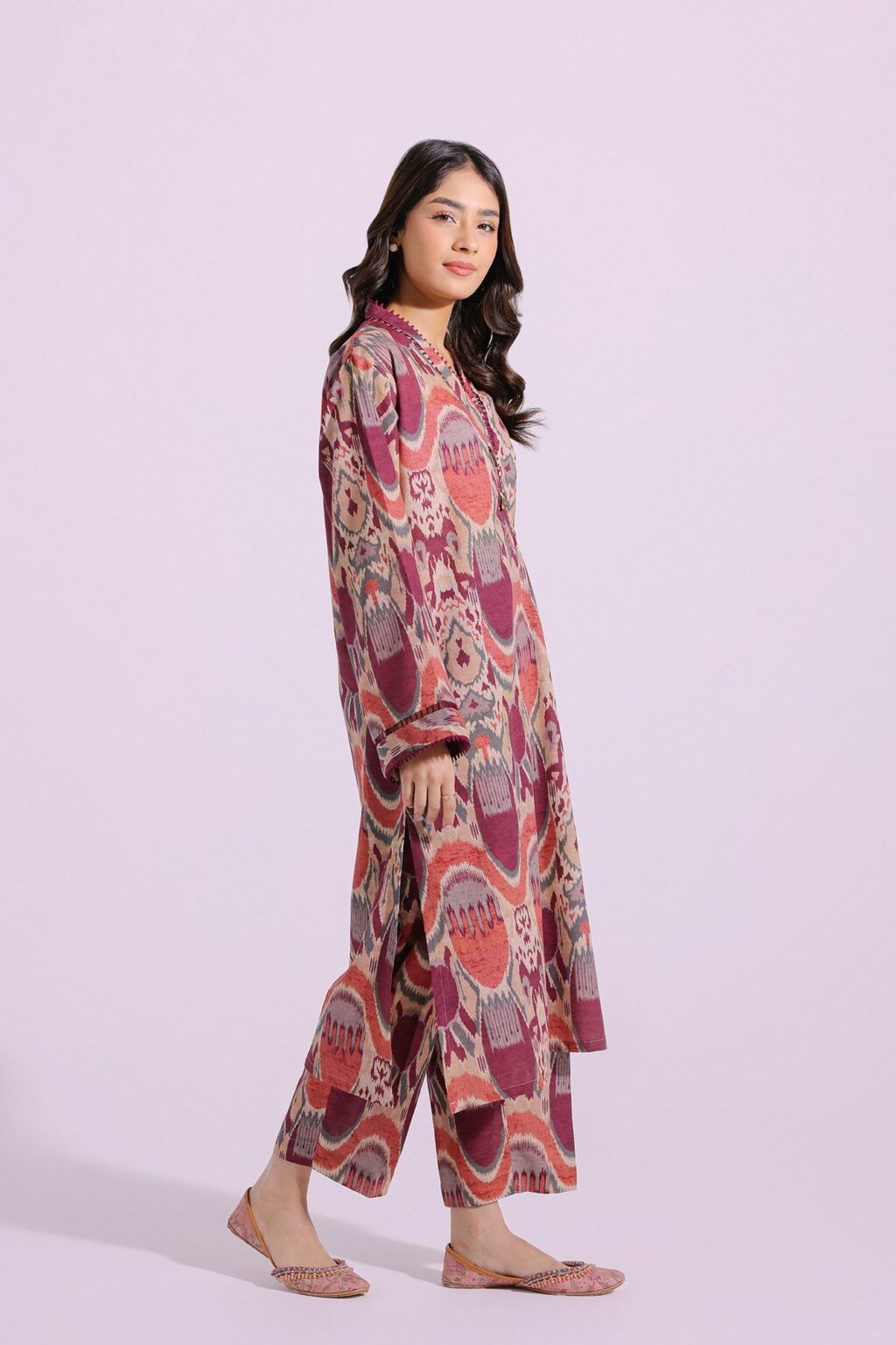 Ethnic Printed Suit E4127/102/210 Ready to Wear