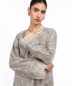 Maria B Shirt Grey MB-F23-401 Basics Formal 2 Piece Suits