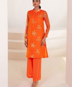 Maria B Suit Orange MB-F23-406 Basics Formal 2 Piece Suits
