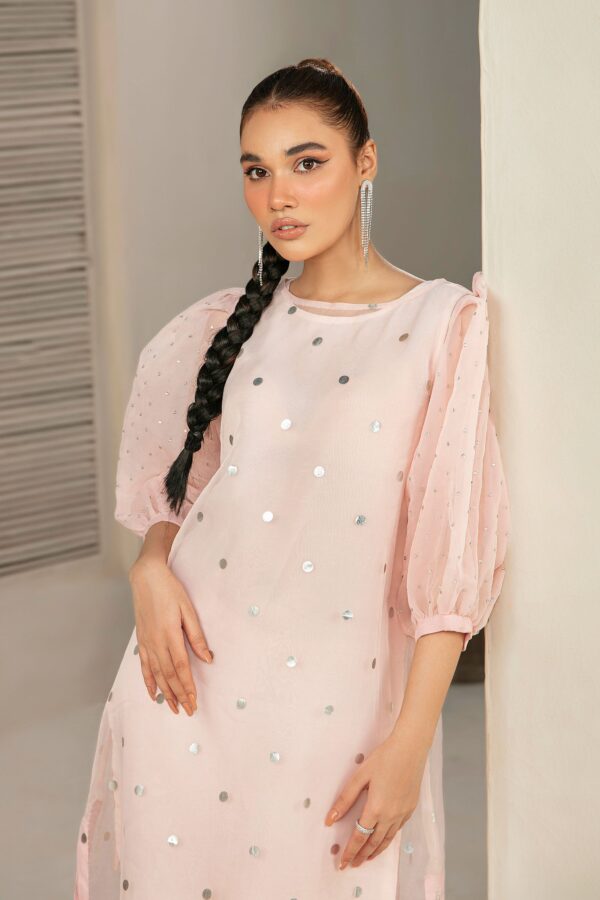 Maria B Suit Powder pink MB-F23-306 Basics Formal 2 Piece Suits
