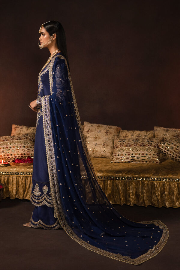 Afrozeh Maya Divani Luxury Embroidered Silk Collection