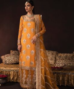 Afrozeh Amaltas Divani Luxury Embroidered Silk Collection