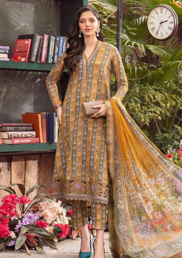  Maria B MM24#7 A M Prints Spring Summer Lawn
Collection