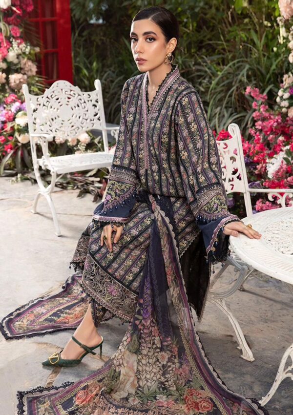  Maria B MM24#7 B M Prints Spring Summer Lawn
Collection