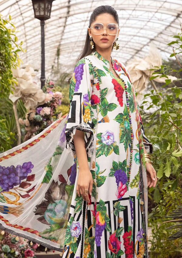  Maria B MM24#8 A M Prints Spring Summer Lawn
Collection