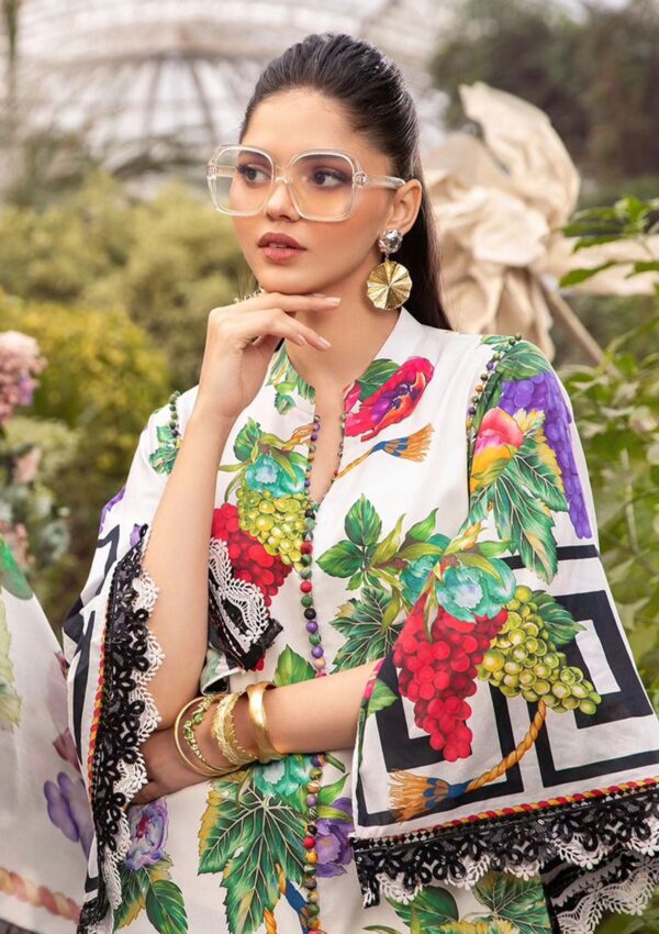  Maria B MM24#8 A M Prints Spring Summer Lawn
Collection