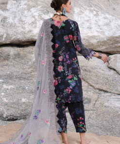 Charizma
PM4-13 3-PC Printed Lawn Shirt with Embroidered ChiffonCollection