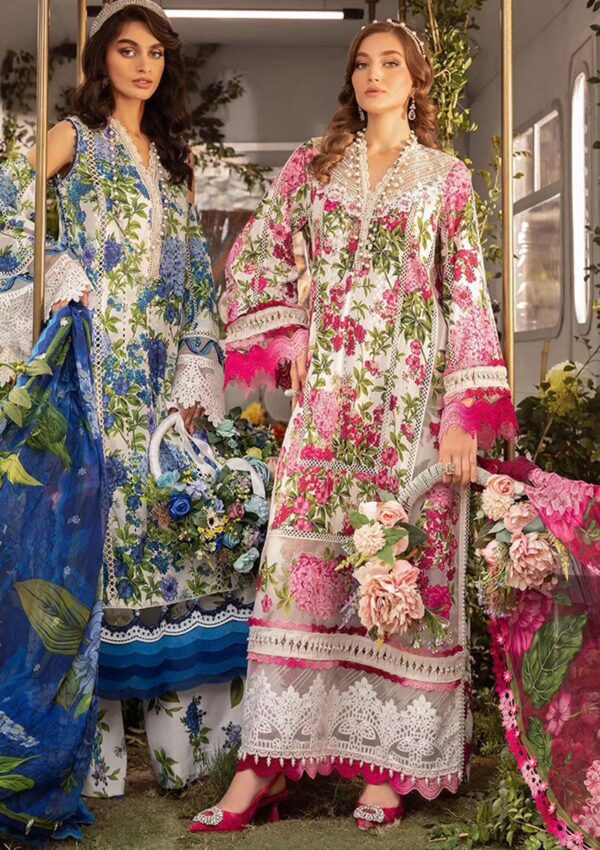  Maria B MM24#2 B M Prints Spring Summer Lawn
Collection