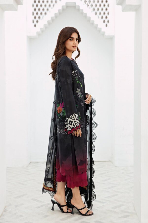 Charizma
Pm4-16 3-Pc Printed Lawn Shirt With Embroidered Chiffoncollection