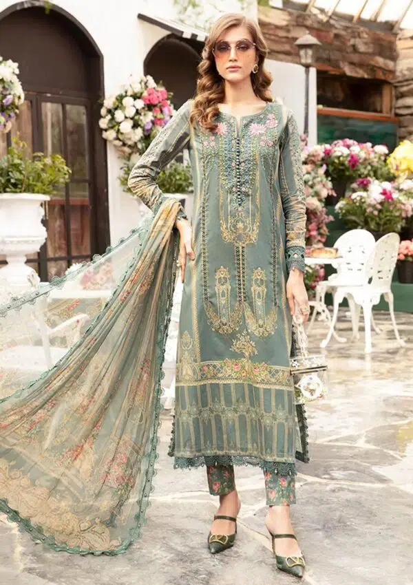  Maria B MM24#4 B M Prints Spring Summer Lawn
Collection