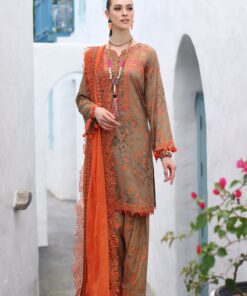 Charizma
PM4-11 3-PC Printed Lawn Shirt with Embroidered ChiffonCollection