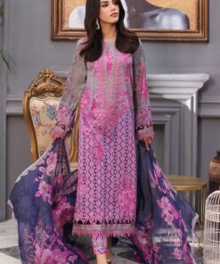  Charizma CRB4-02 Rang-e-Bahar Embroidered
  Lawn Unstitched 3Pc Suit