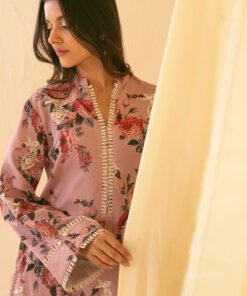  Mushq Lily Bloom Wisteria Basic Pret
Collection