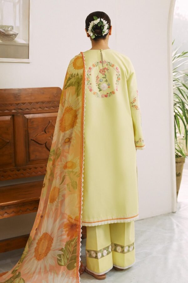  Zara Shahjahan Mahay-4B Coco Embroidered
Lawn 3Pc Suit