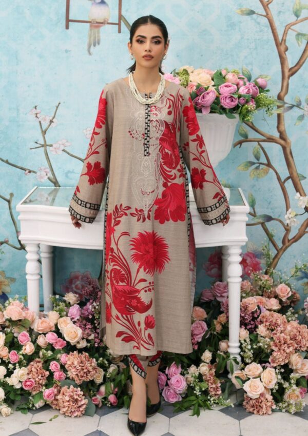 (product) Charizma Belle Khaddar 2 Pc BLW3#04 Winter Collection