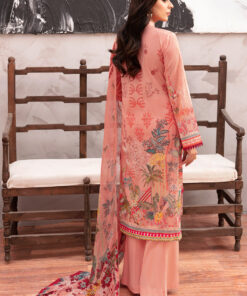(product) Ramsha Embroidered Lawn L-912 3 Piece Suit Cultural Outfit 2024