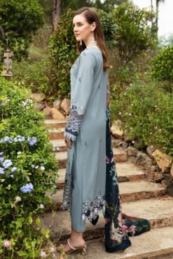 Ramsha Embroidered Lawn Z-809 3 Piece Suit Cultural Outfit 2024