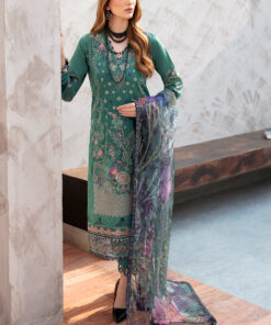 (product) Ramsha Embroidered Lawn L-901 3 Piece Suit Cultural Outfit 2024