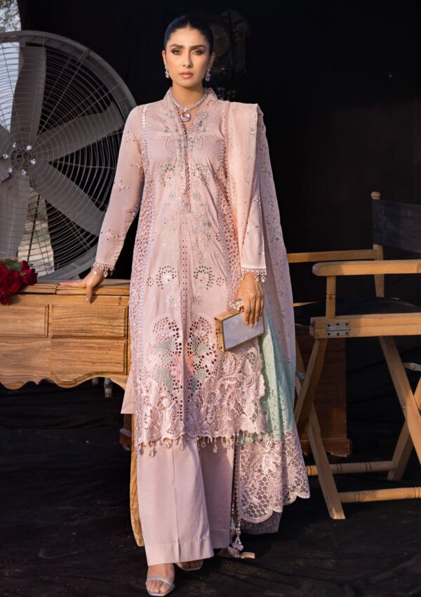  Al Zohaib Mahiymaan ALM24-07 Rose Gold Lawn
Collection 24