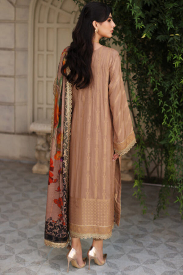 (product) Charizma Malhaar CMW 03 Embroidered Staple Jacquard Collection Vol 1