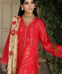 (product) Charizma Malhaar CMW 04 Embroidered Staple Jacquard Collection Vol 1