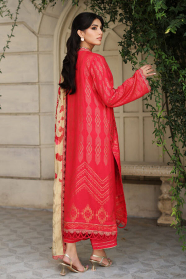 (product) Charizma Malhaar CMW 04 Embroidered Staple Jacquard Collection Vol 1