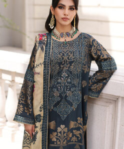 (product) Charizma Malhaar CMW 07 Embroidered Staple Jacquard Collection Vol 1