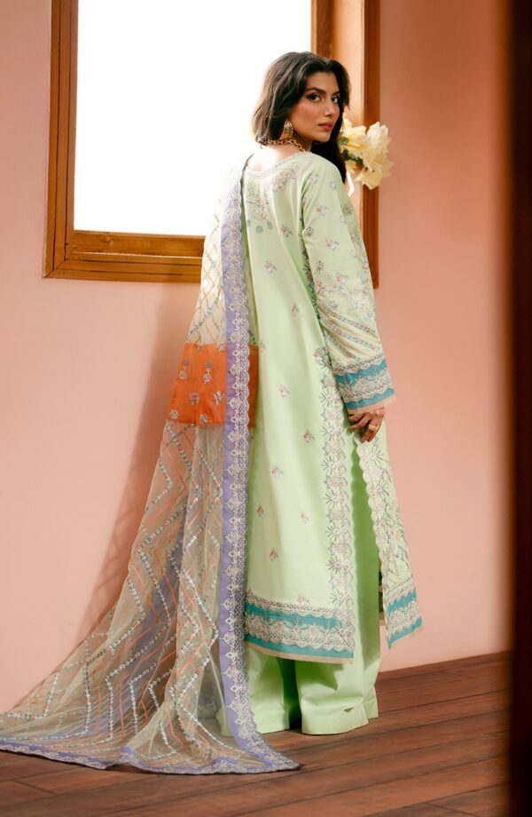 (product) Maryum N Maria Embroidered Lawn Ms24-566 3 Piece Suit Cultural Outfit 2024