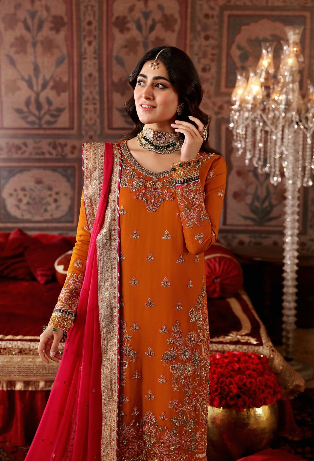 Emaan Adeel Gh-02 Embroidered Chiffon 3Pc Suit Collection 2024
