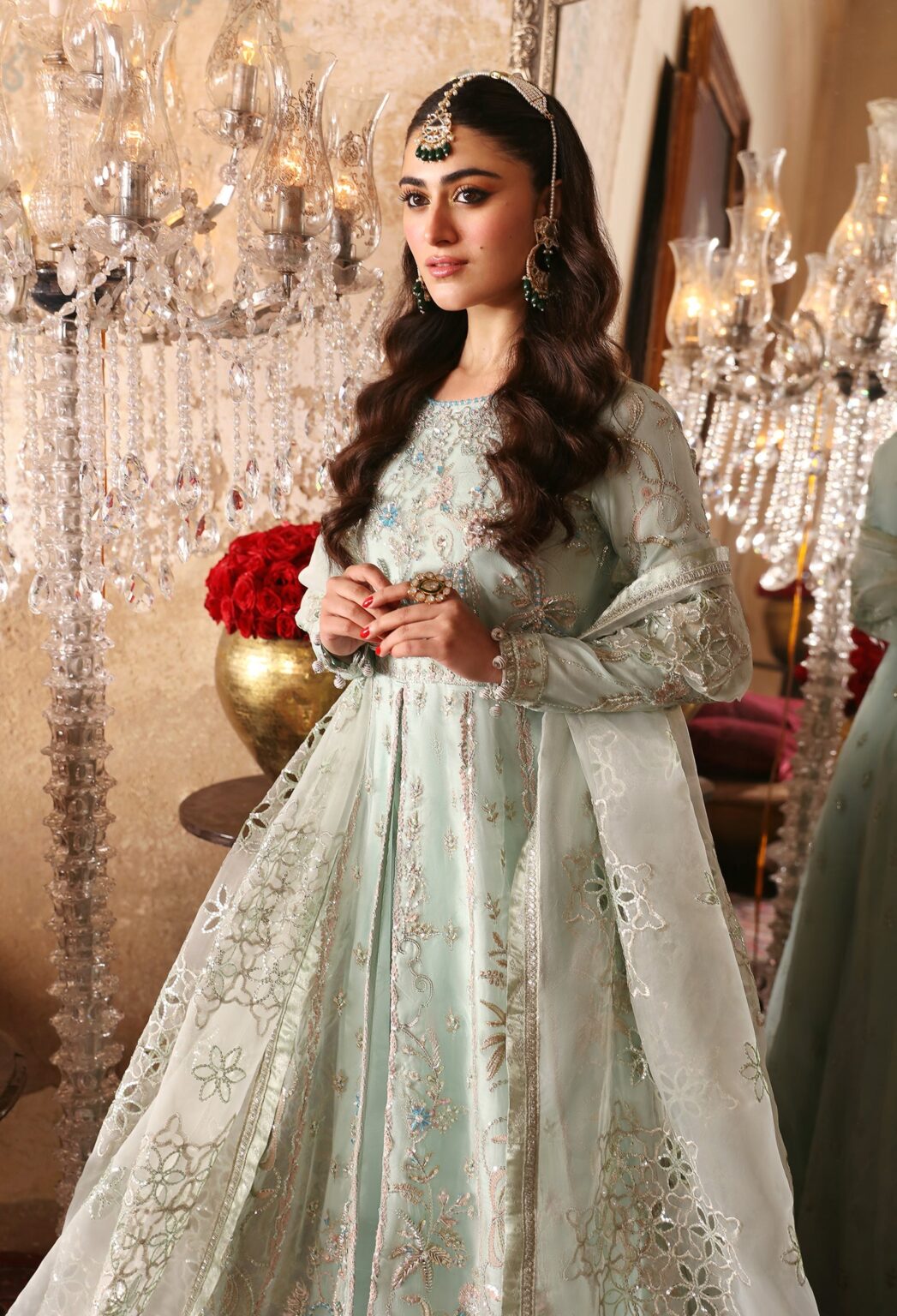 Emaan Adeel Gh-03 Embroidered Organza 3Pc Suit Collection 2024