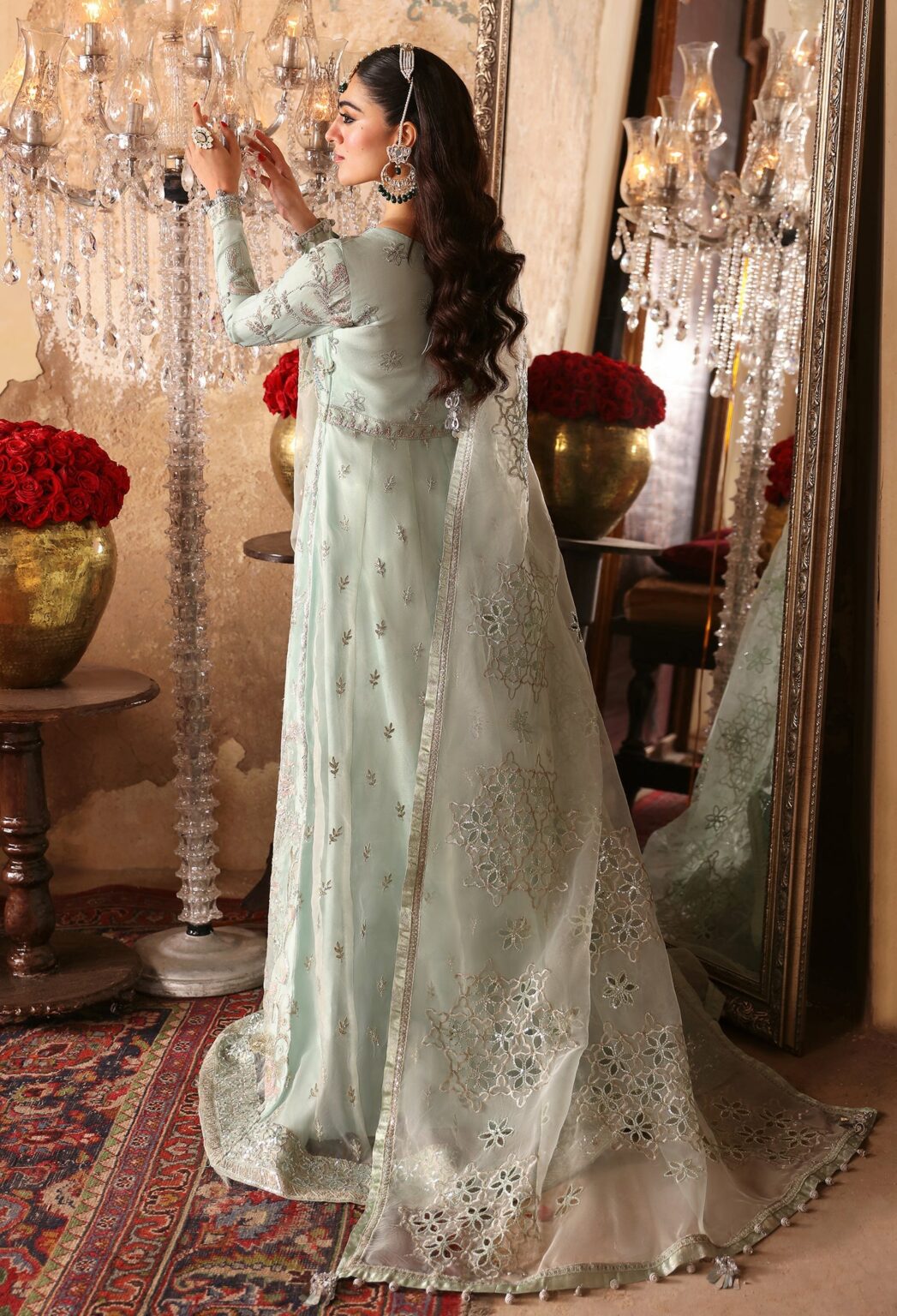Emaan Adeel Gh-03 Embroidered Organza 3Pc Suit Collection 2024