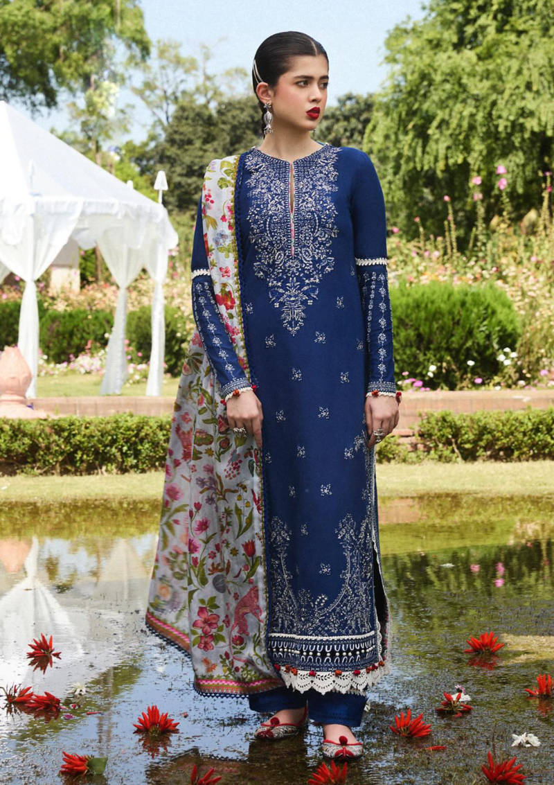 Hussain Rehar Ss 24 D 499 Rave Lawn Collection