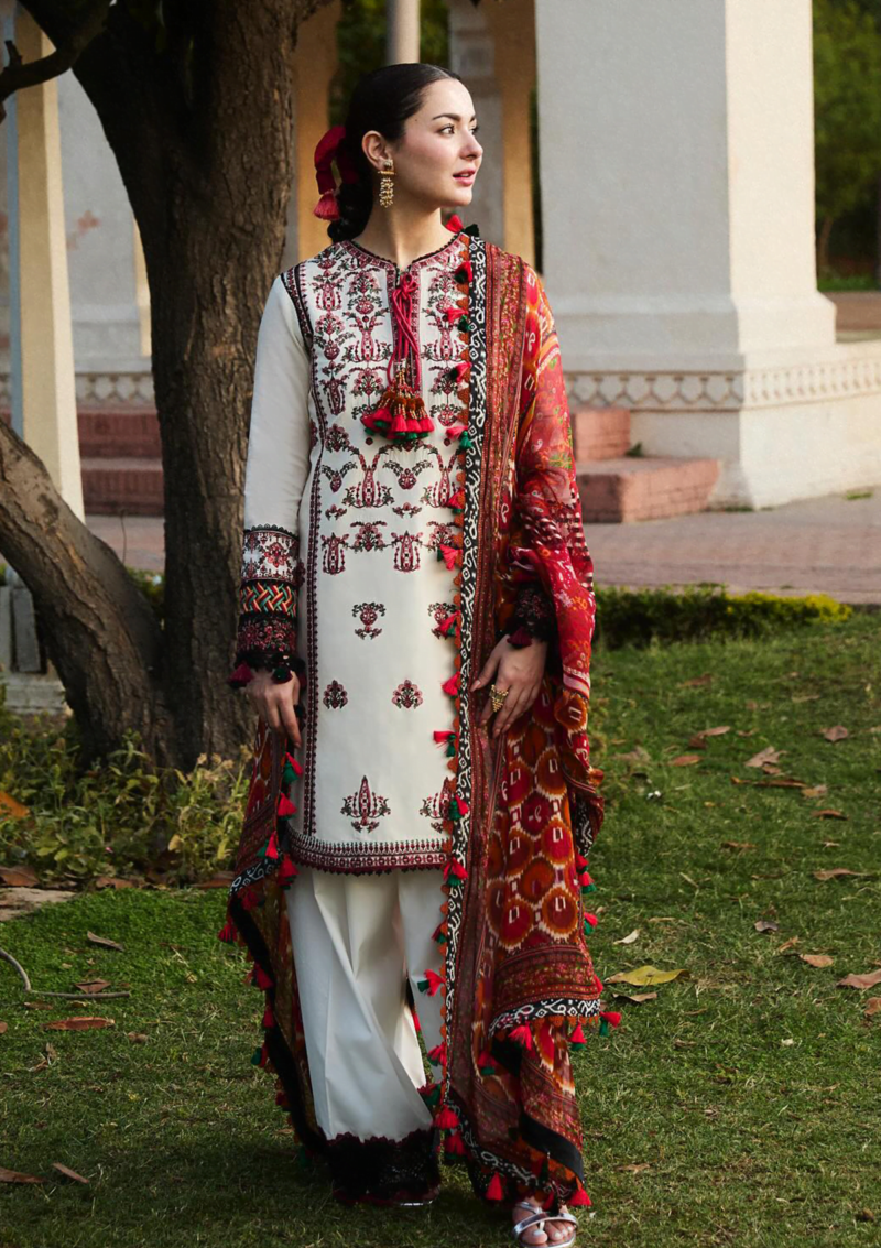 Hussain Rehar Ss 24 D 496 Bloom Lawn Collection