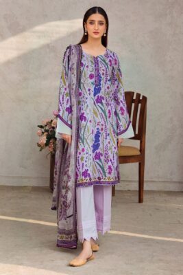 Motifz Digital 4601-FAHA Printed Lawn 3Pc Suit Collection 2024