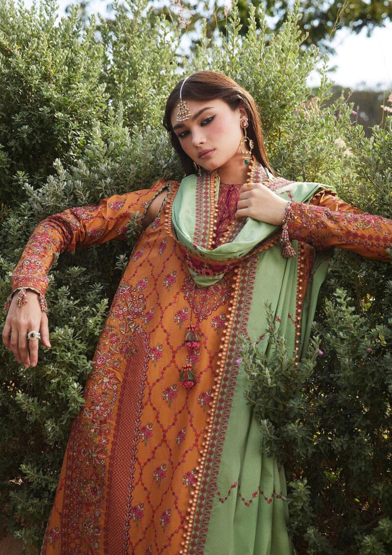 Hussain Rehar Eid Luxury 24 Elara Lawn Collection