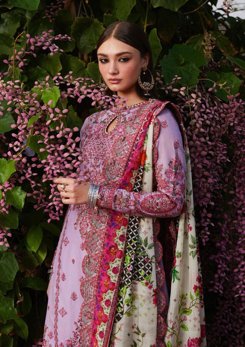 Hussain Rehar Eid Luxury 24 Ruhi Lawn Collection