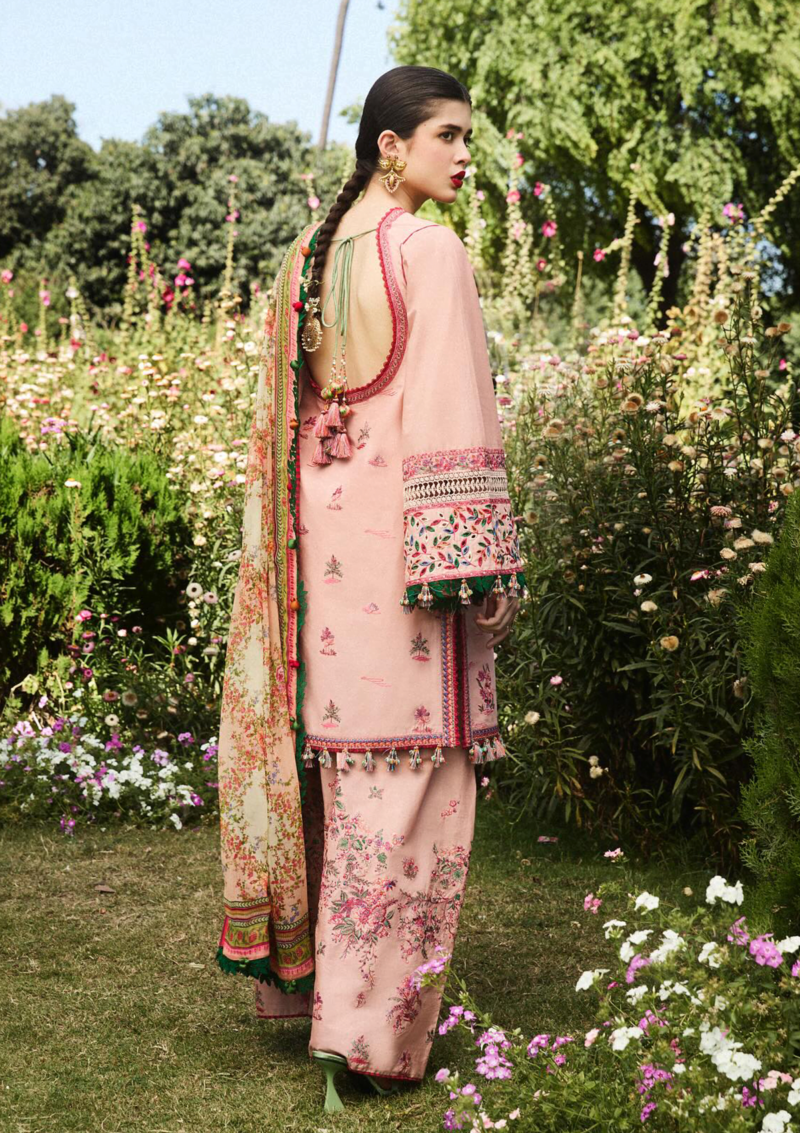 Hussain Rehar Ss 24 D 495 Fawn Lawn Collection