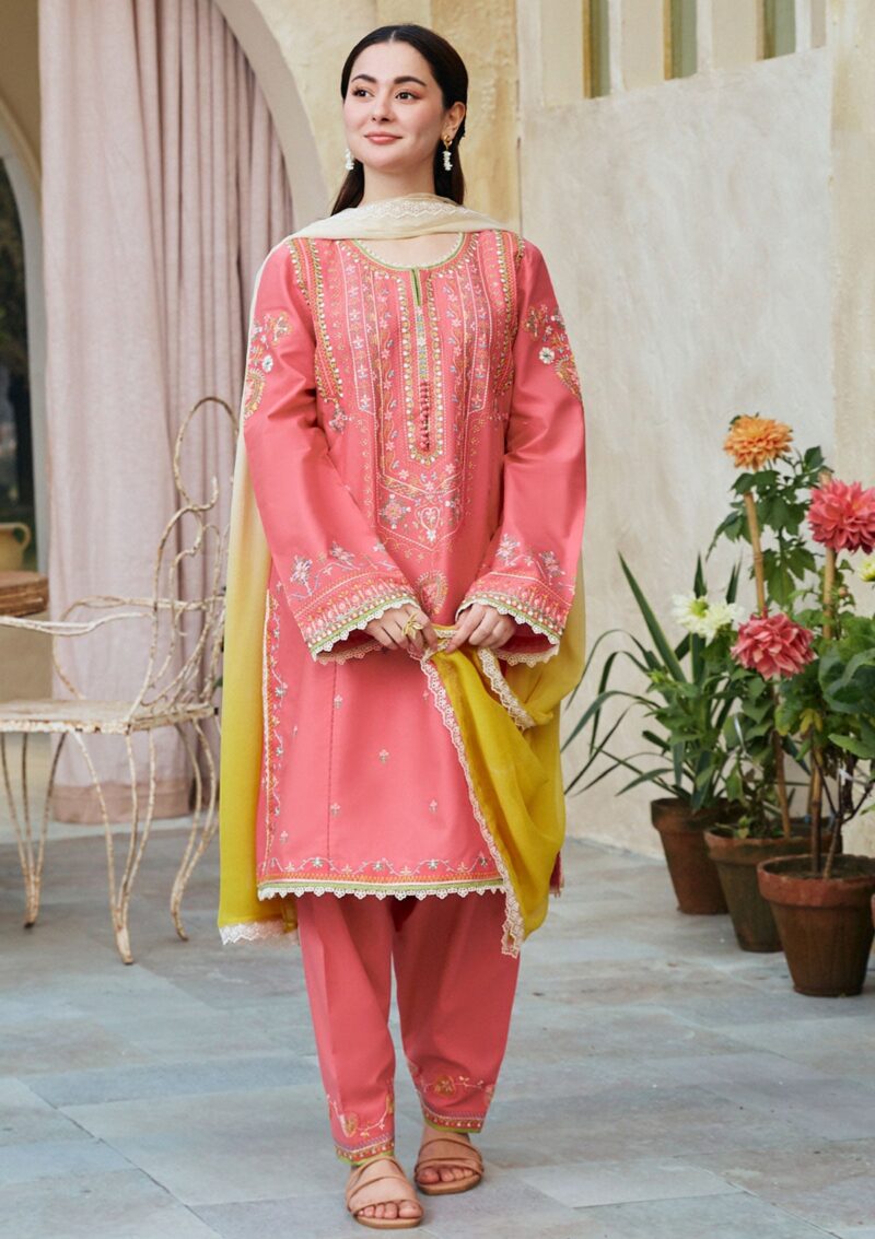Zara Shahjahan Coco Unstitched 24 Zc 3A Gul Mohar Lawn Collection