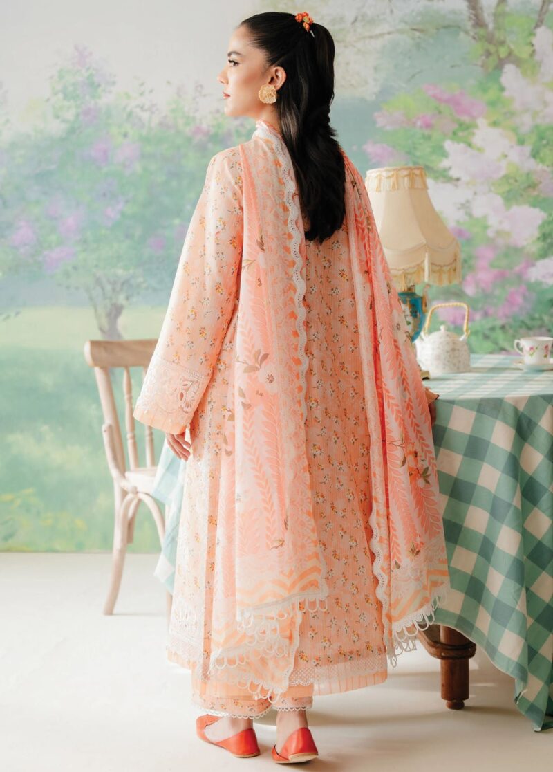 Afrozeh Al-24-V1-10 Floral Charm Embroidered Lawn Collection 2024