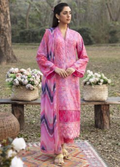 Ayzel AZL-V1-01 Sweet Pea Dream Lawn 3Pc suit Collection 2024