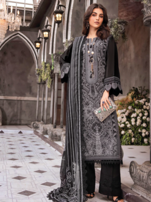 Gul Ahmed BN-42002 Premium Embroidered Lawn 3Pc Suit Collection 2024