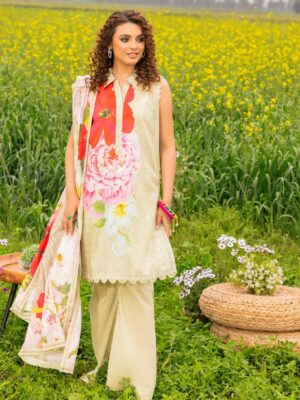 Gul Ahmed Cl-42046a Printed Lawn Collection 2024