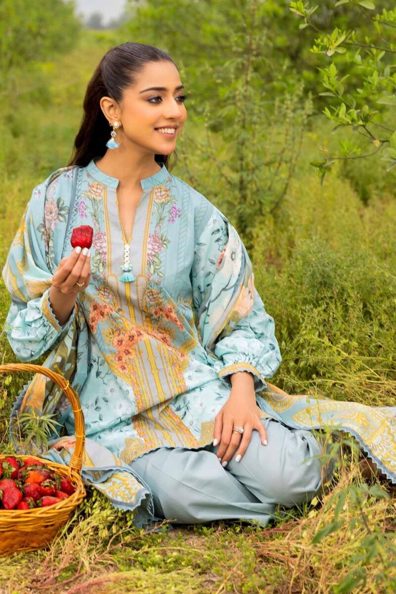 Gul Ahmed CL-42049B Printed Lawn 3Pc Suit Collection 2024